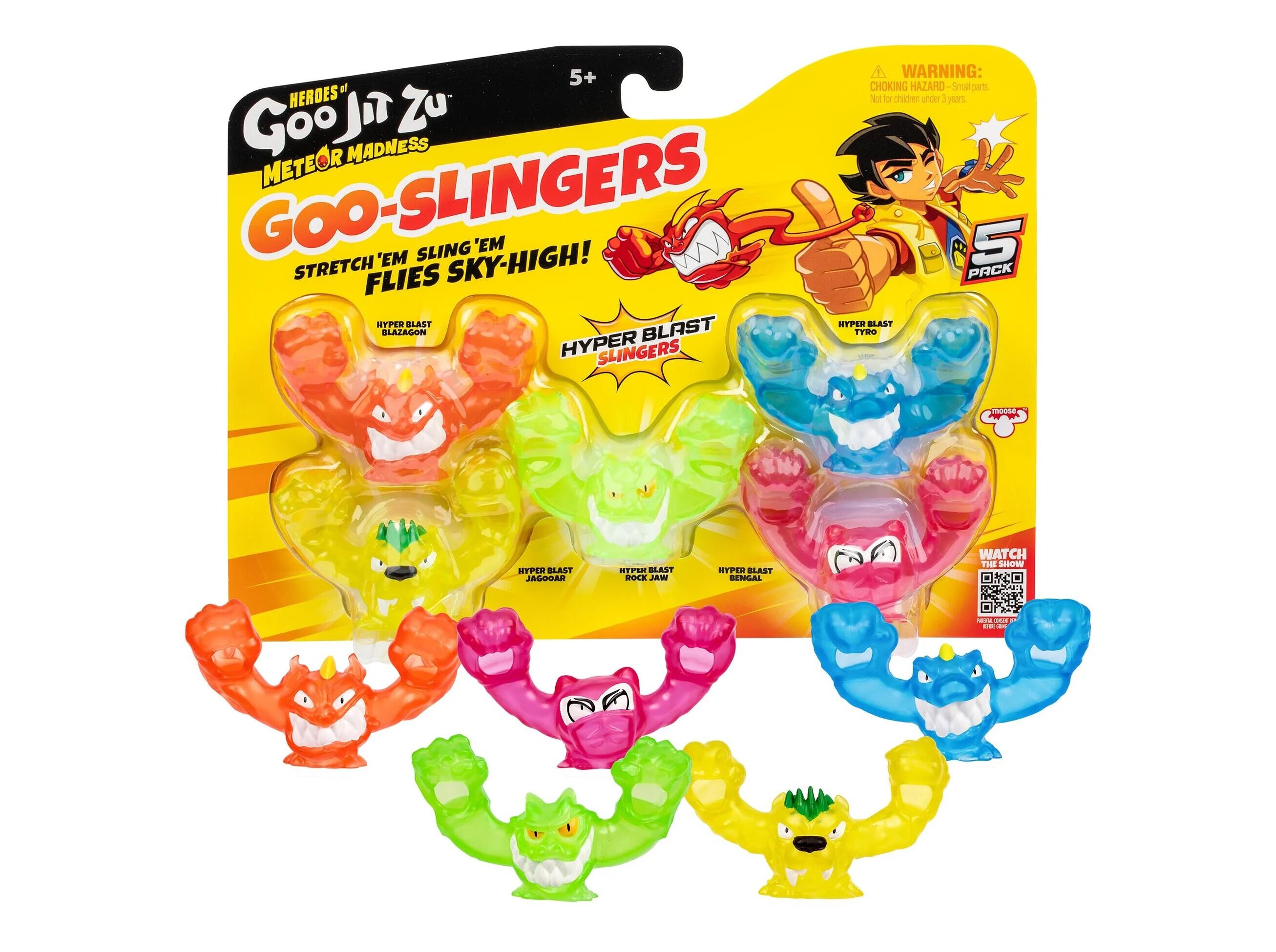 Goo Slingers Goo Jit Zu 5 Figuras Modelos Sortidos, Envio Aleatório 3