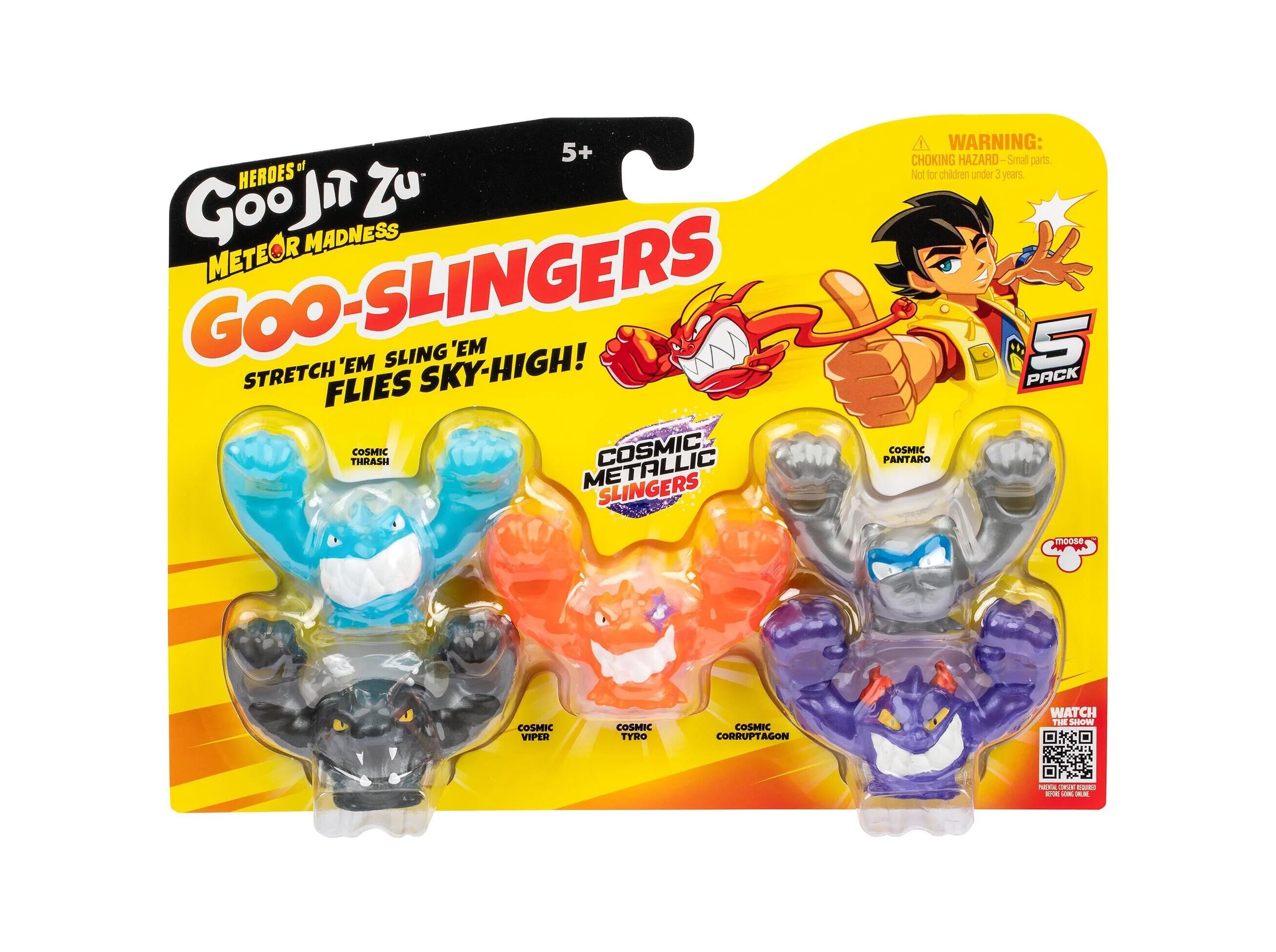 Goo Slingers Goo Jit Zu 5 Figuras Modelos Sortidos, Envio Aleatório 5