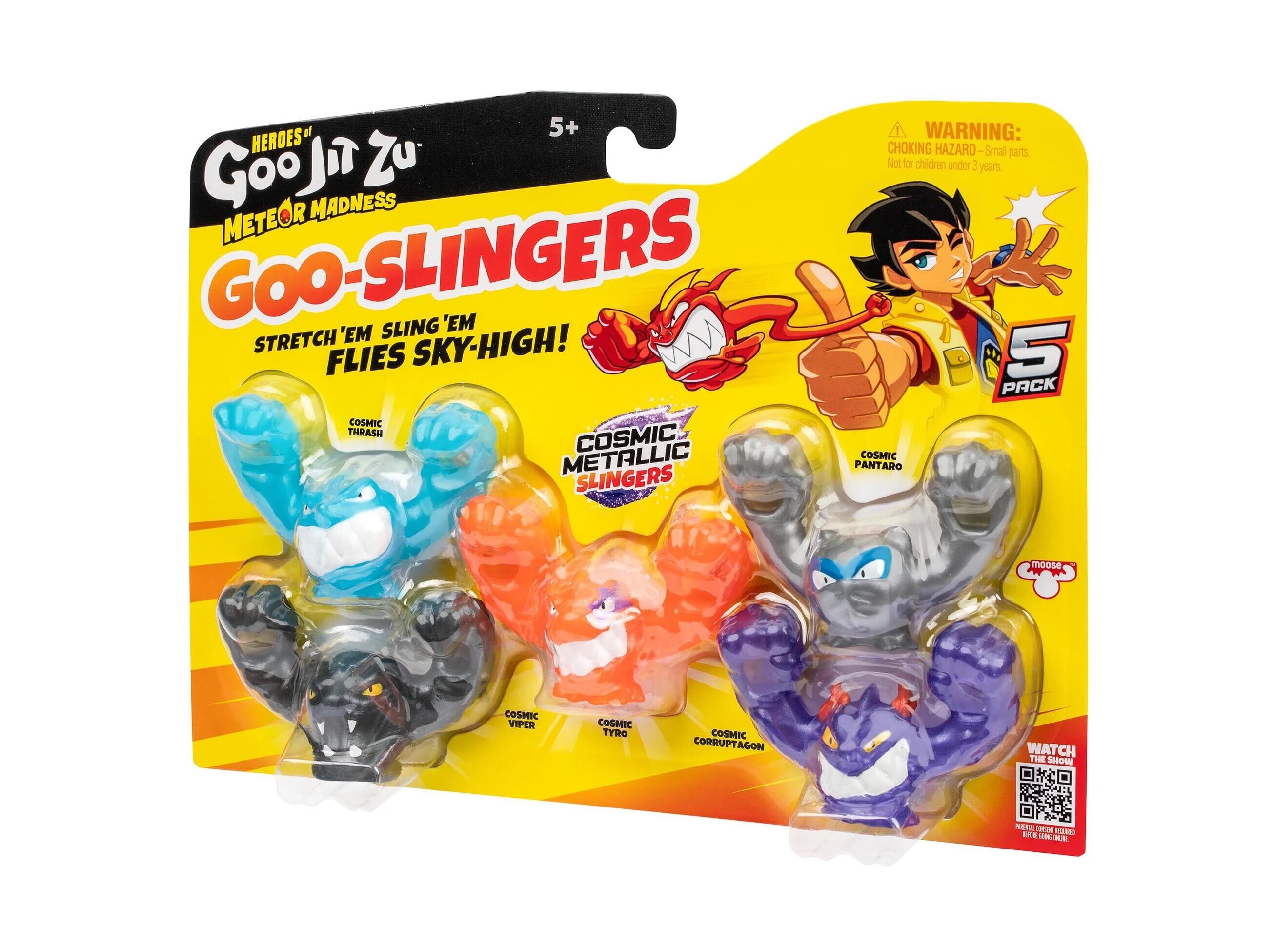 Goo Slingers Goo Jit Zu 5 Figuras Modelos Sortidos, Envio Aleatório 6