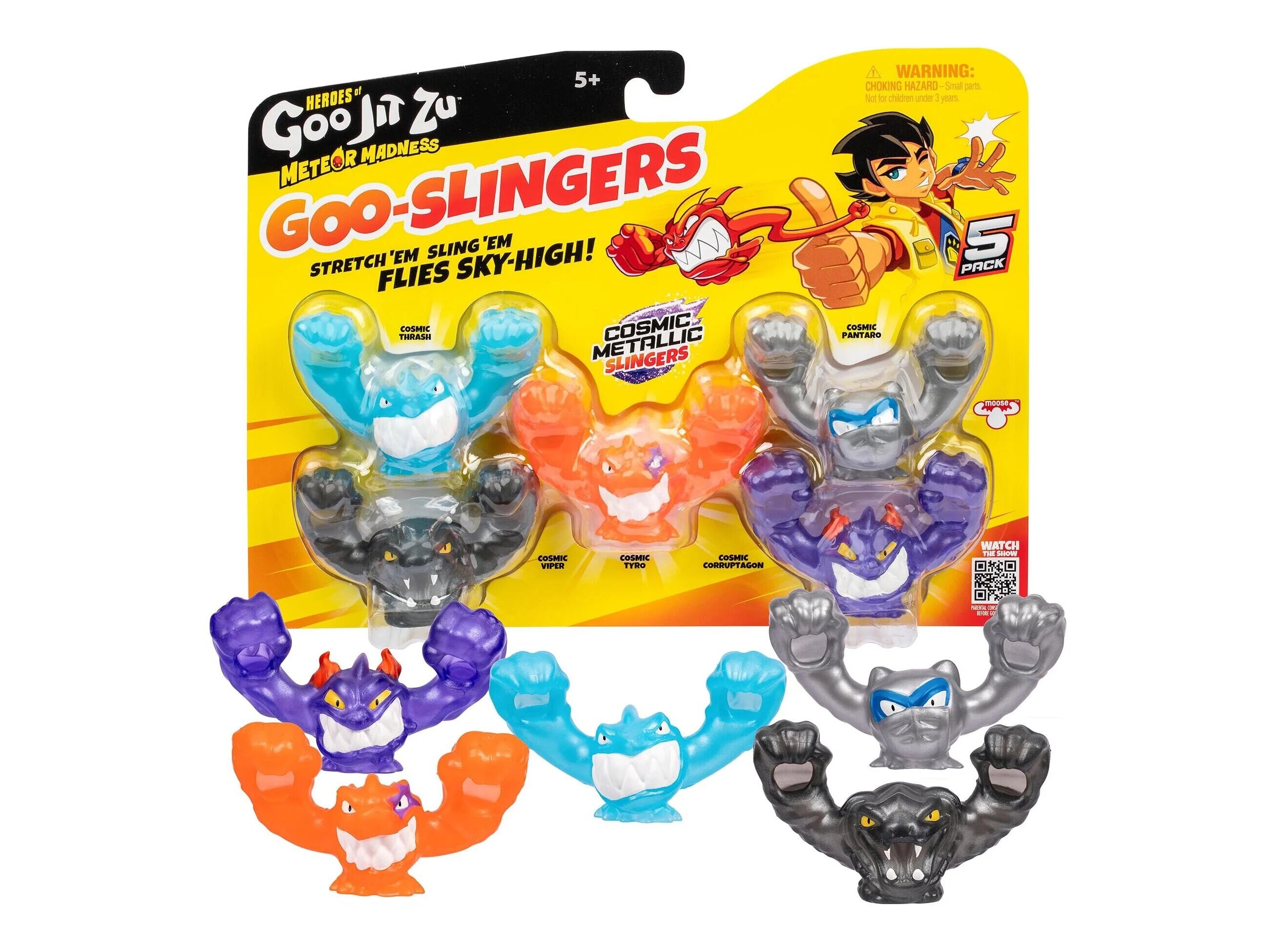 Goo Slingers Goo Jit Zu 5 Figuras Modelos Sortidos, Envio Aleatório 7