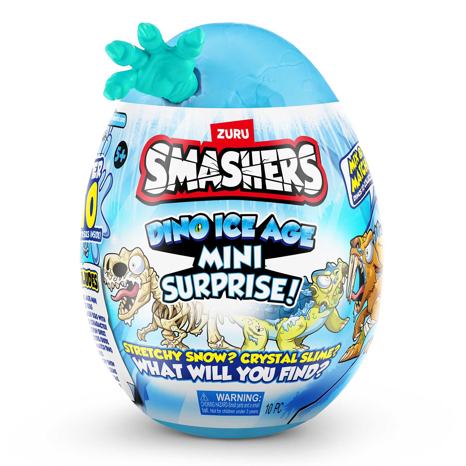 Smashers Dino Ice Age - Ovo Surpresa Mini Artigo Sortido, Envio Aleatório 1