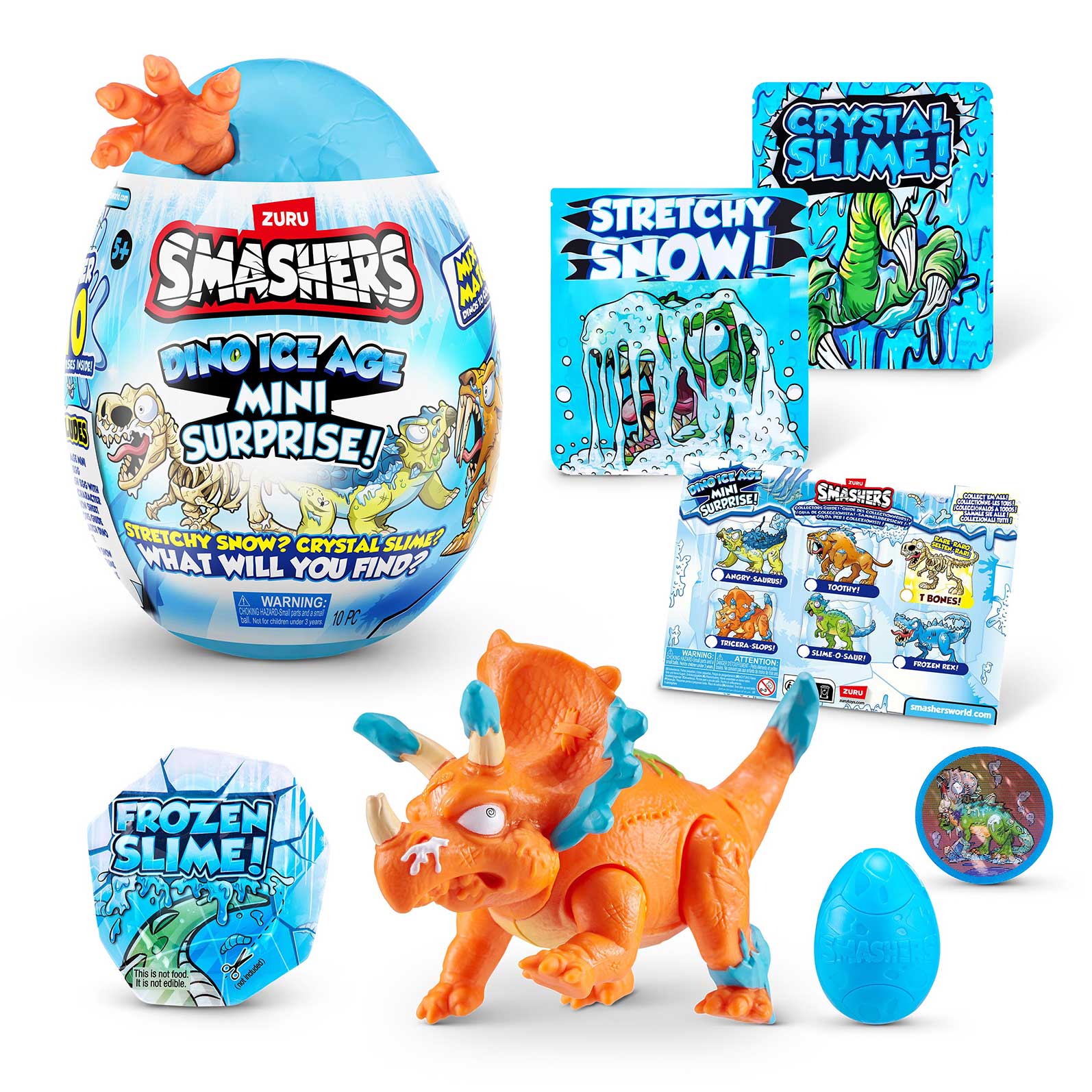 Smashers Dino Ice Age - Ovo Surpresa Mini Artigo Sortido, Envio Aleatório 6