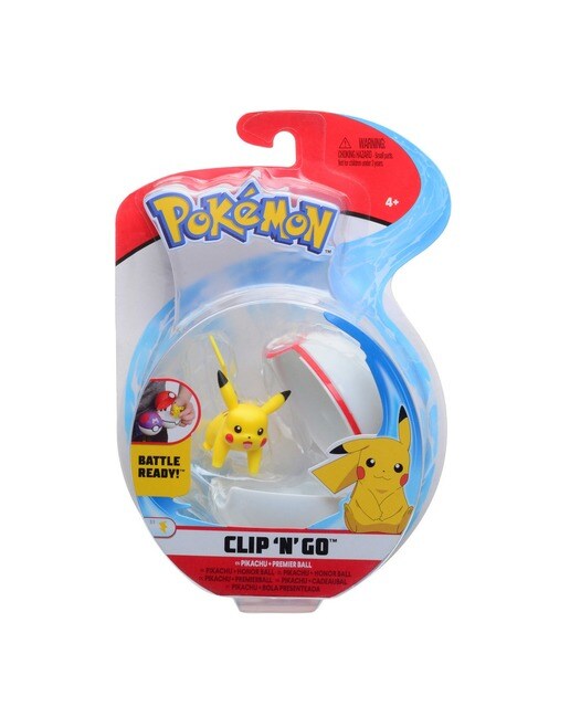 Pokemon Clip N Go - Artigo Sortido. Envio realizado de forma aleatória 1