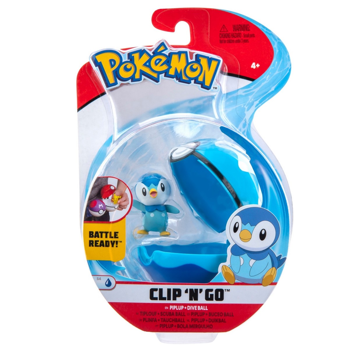 Pokemon Clip N Go - Artigo Sortido. Envio realizado de forma aleatória 3