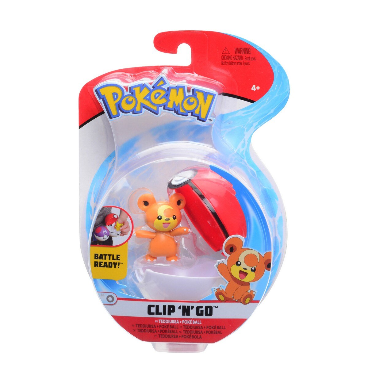 Pokemon Clip N Go - Artigo Sortido. Envio realizado de forma aleatória 10