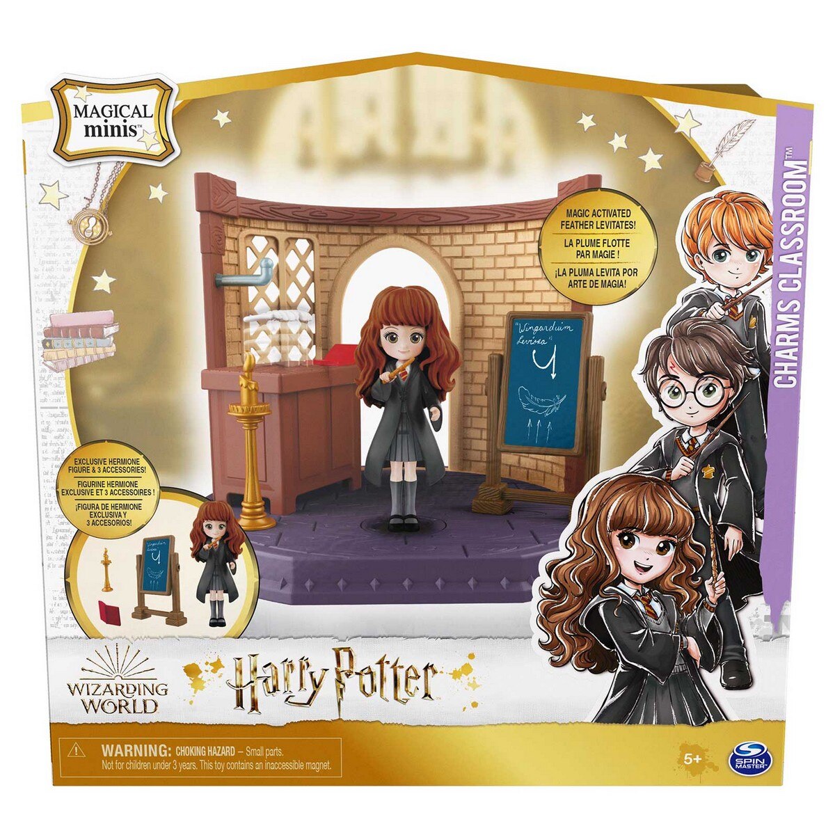 Harry Potter - Mini Playset Sala de Feitiços Concentra 3