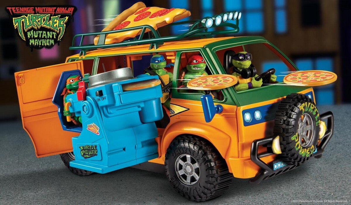 TMNT Movie - Camião Pizza Van 5