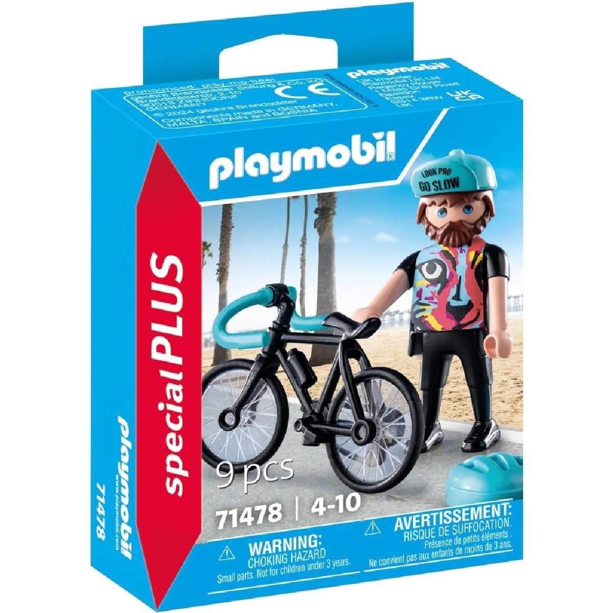 Ciclista de estrada Paul Playmobil Playmobil Special Plus 1