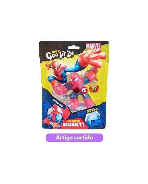 Imagem 0 de Goo Jit Zu - Figuras Marvel Glow Surge
