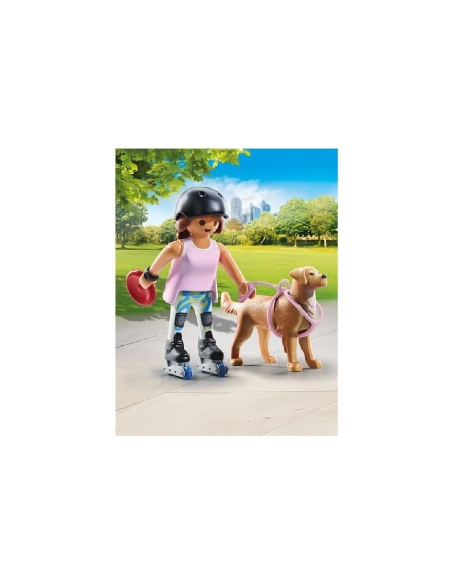 Patinadora com Retriver 2