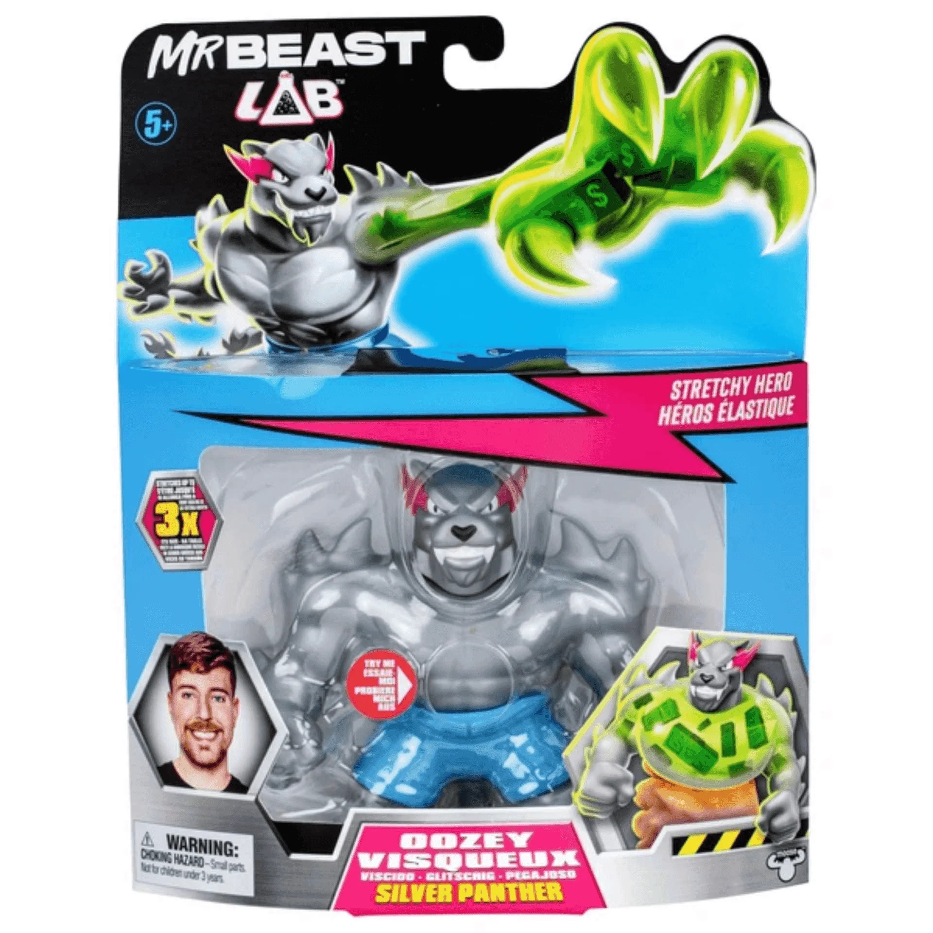 Imagem 0 de Mr Beast Lab Figura Stretchy Hero - Artigo Sortido. Envio realizado de forma aleatória