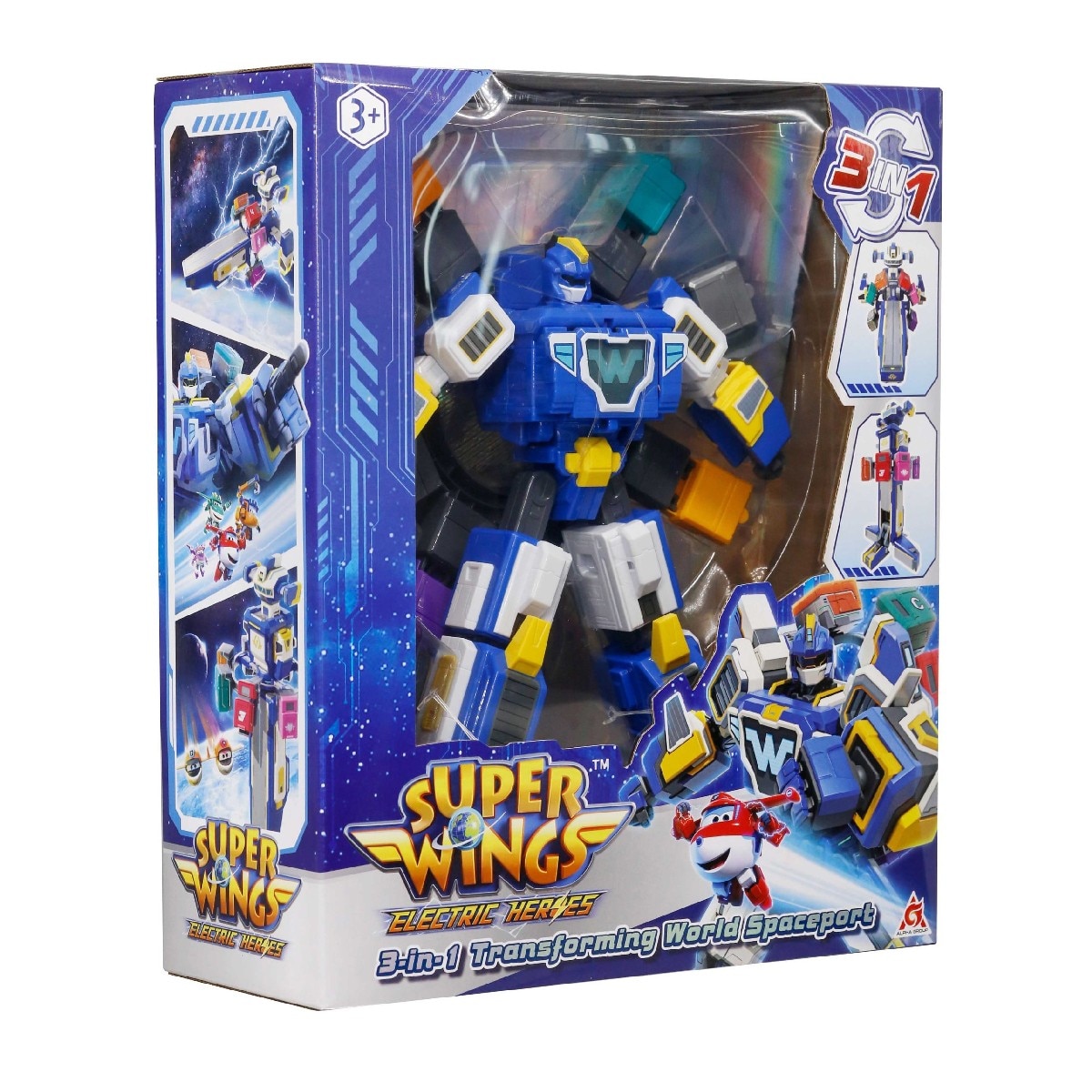 Imagem 0 de Super Wings Robot Transforming Spaceport