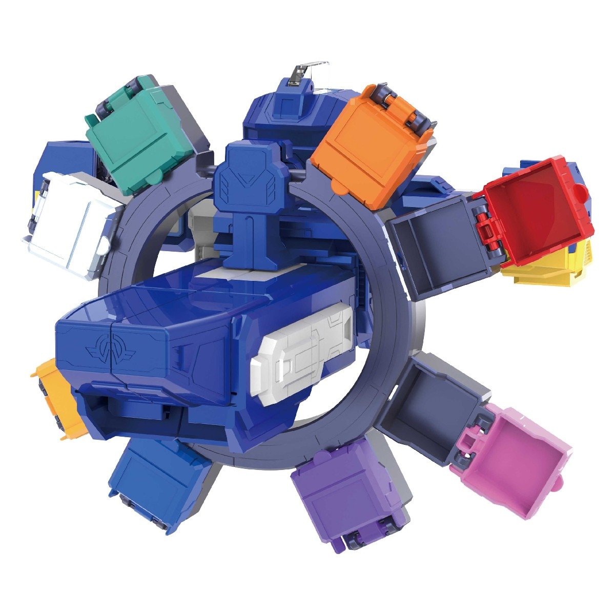 Super Wings Robot Transforming Spaceport 5