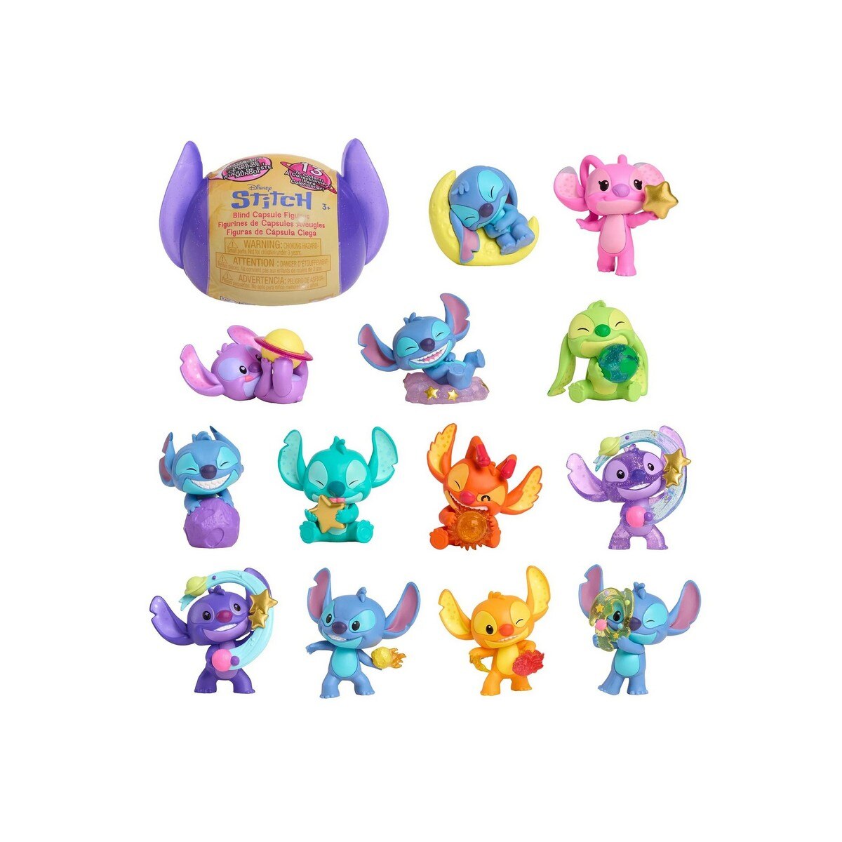 Cápsulas Stitch Colecionáveis - Artigo Sortido. Envio realizado de forma aleatória 2