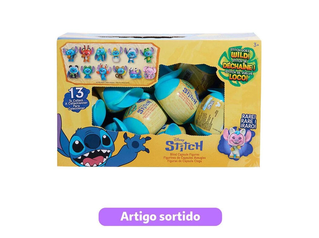 Cápsulas Colecionáveis Stitch Modelos Sortidos, Envio Aleatório 1