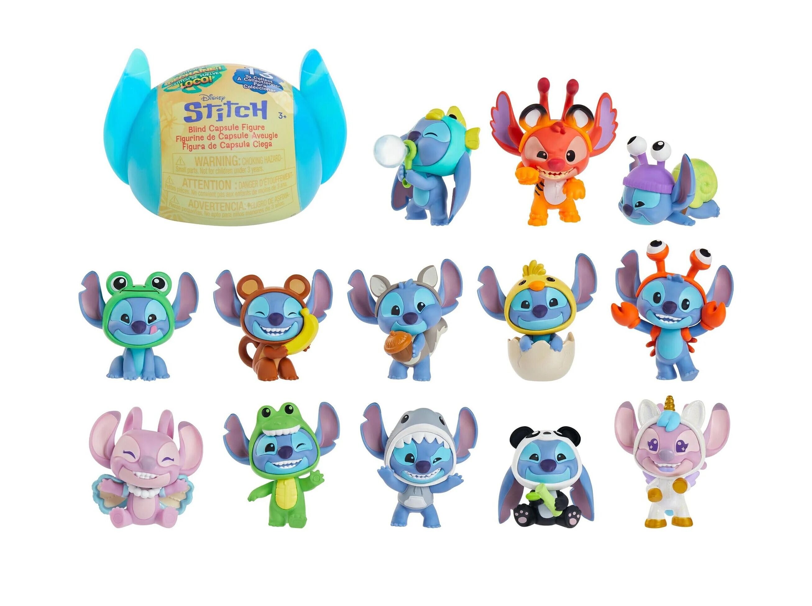 Cápsulas Colecionáveis Stitch Modelos Sortidos, Envio Aleatório 15