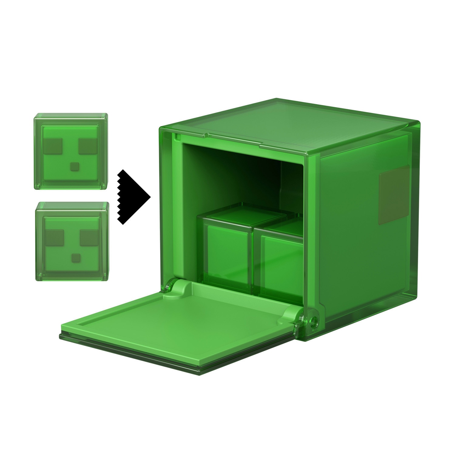 Conjunto colecionável do Minecraft com figura e mecanismo Redstone Charged, com acessórios 6