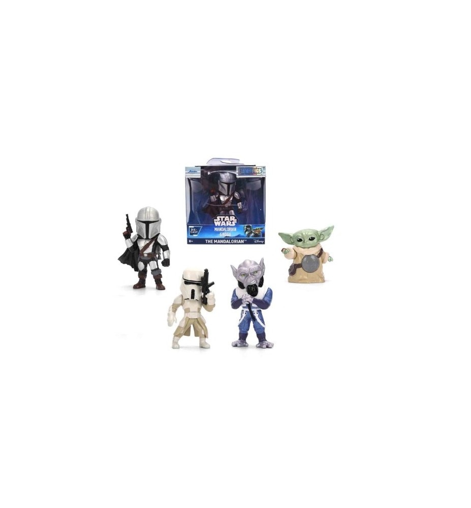 Imagem 0 de Figura metal 7 Star Wars The Mandalorian and Grogu 7 cm Modelo Sortido Envio Aleatório