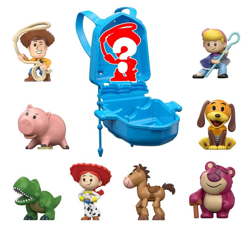 Mini Figuras em Mochila Modelos Sortidos Envio Aleatório 2