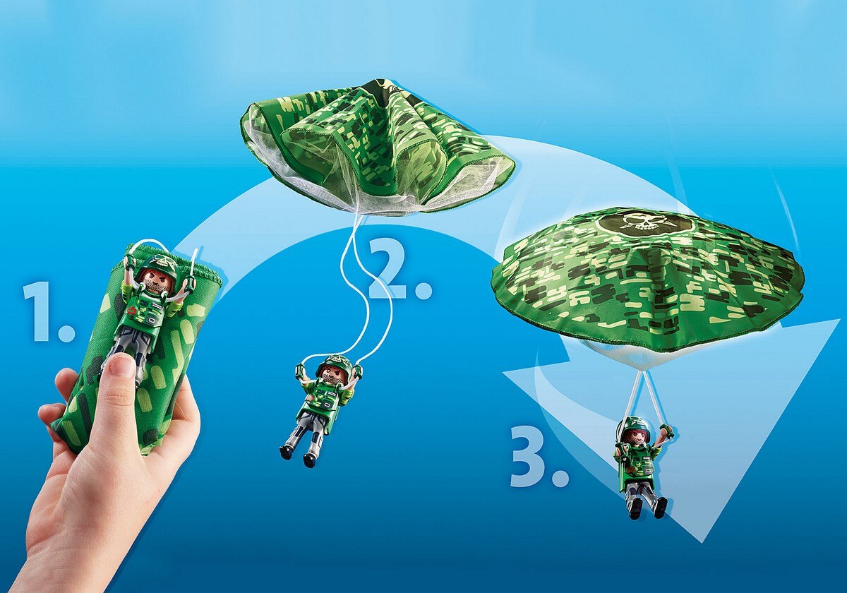 Helicóptero da Polícia: Perseguição em Paraquedas 5