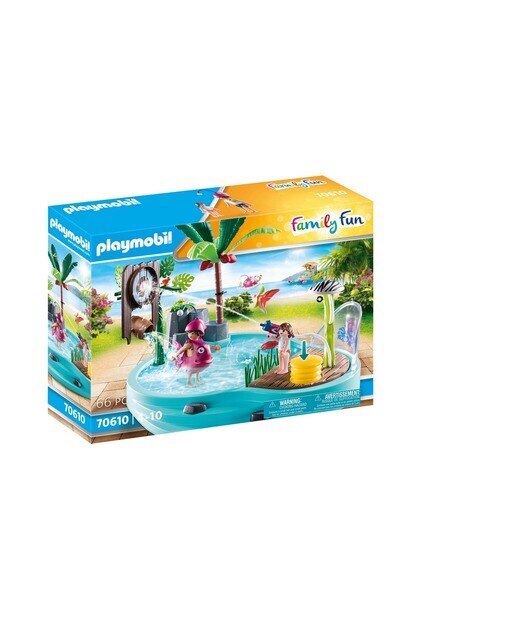 Piscina Divertida Com Pulverizador De Água 1
