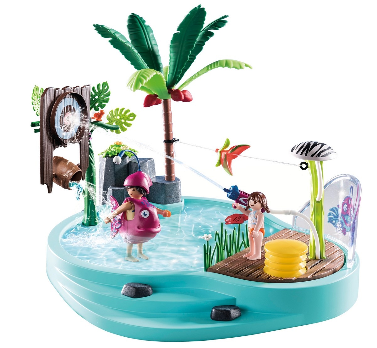 Piscina Divertida Com Pulverizador De Água 3