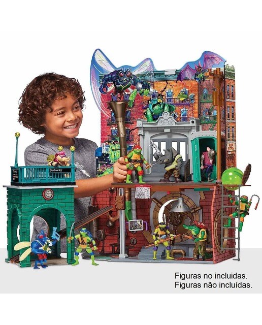 Imagem 0 de TMNT Movie - Playset Sewer Lair