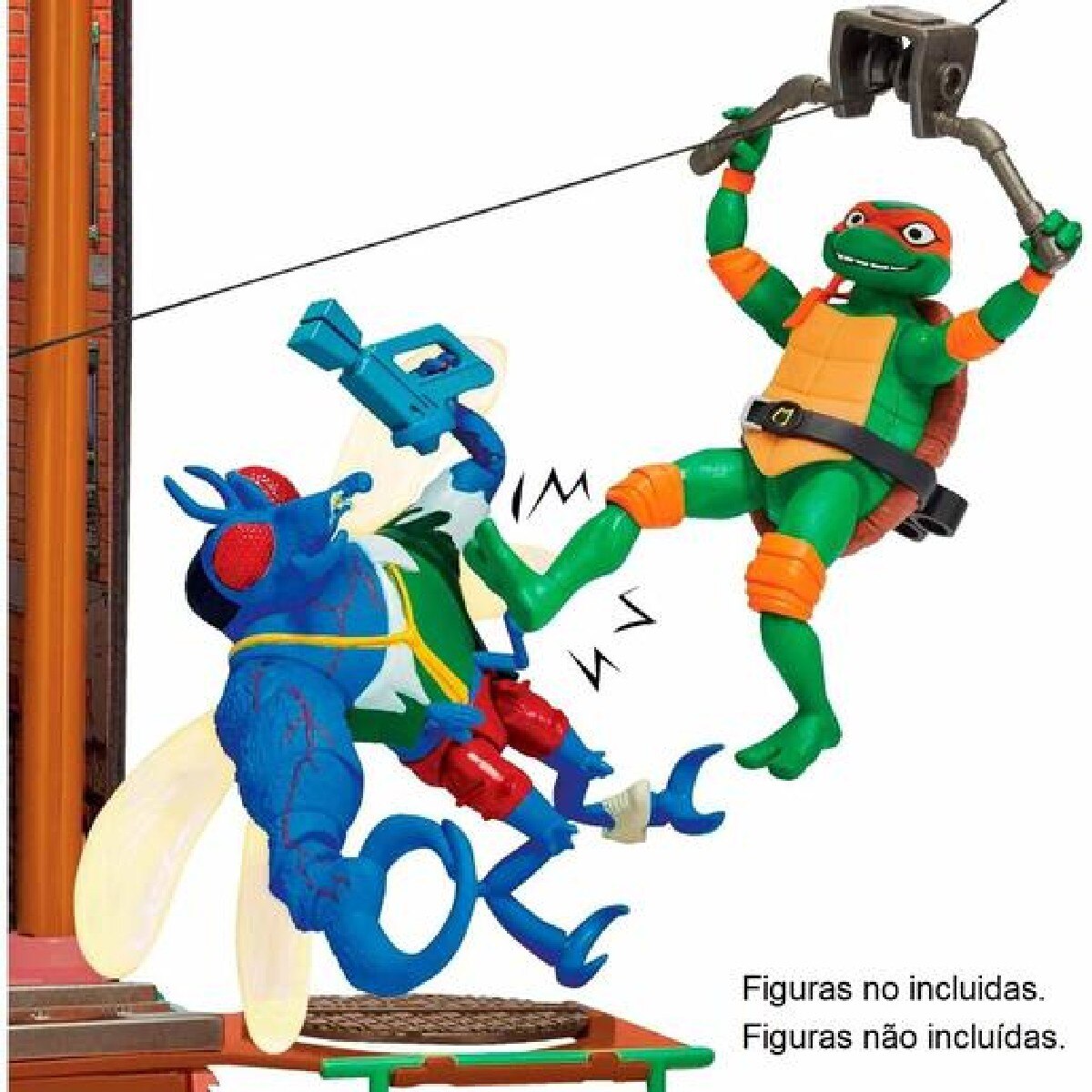 TMNT Movie - Playset Sewer Lair 6