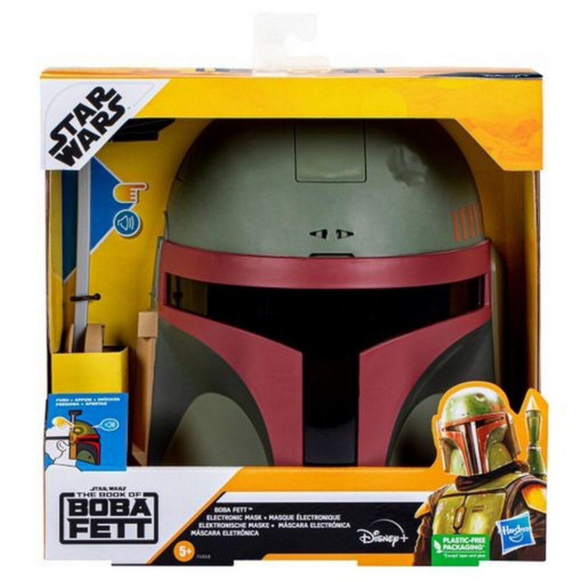 Máscara Eletrónica Figura de Ação Boba Fett Star Wars 2