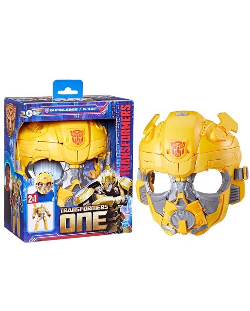 TRANSFORMERS ONE 2 EM 1 BUMBLEBEE B-127 MÁSCARA E FIGURA 1