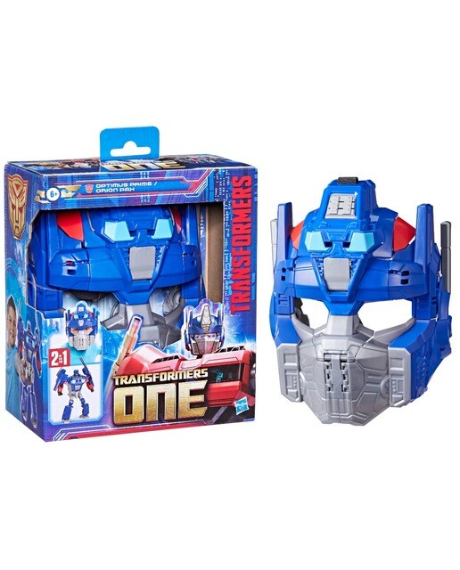 Transformers One - 2 Em 1 Optimus Prime (Orion Pax) Figura Máscara 1