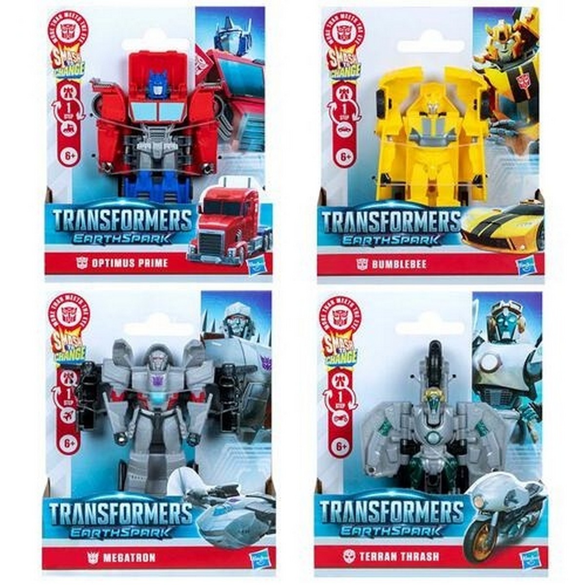 Imagem 0 de Transformers EarthSpak Smash Changers - Artigo Sortido. Envio realizado de forma aleatória