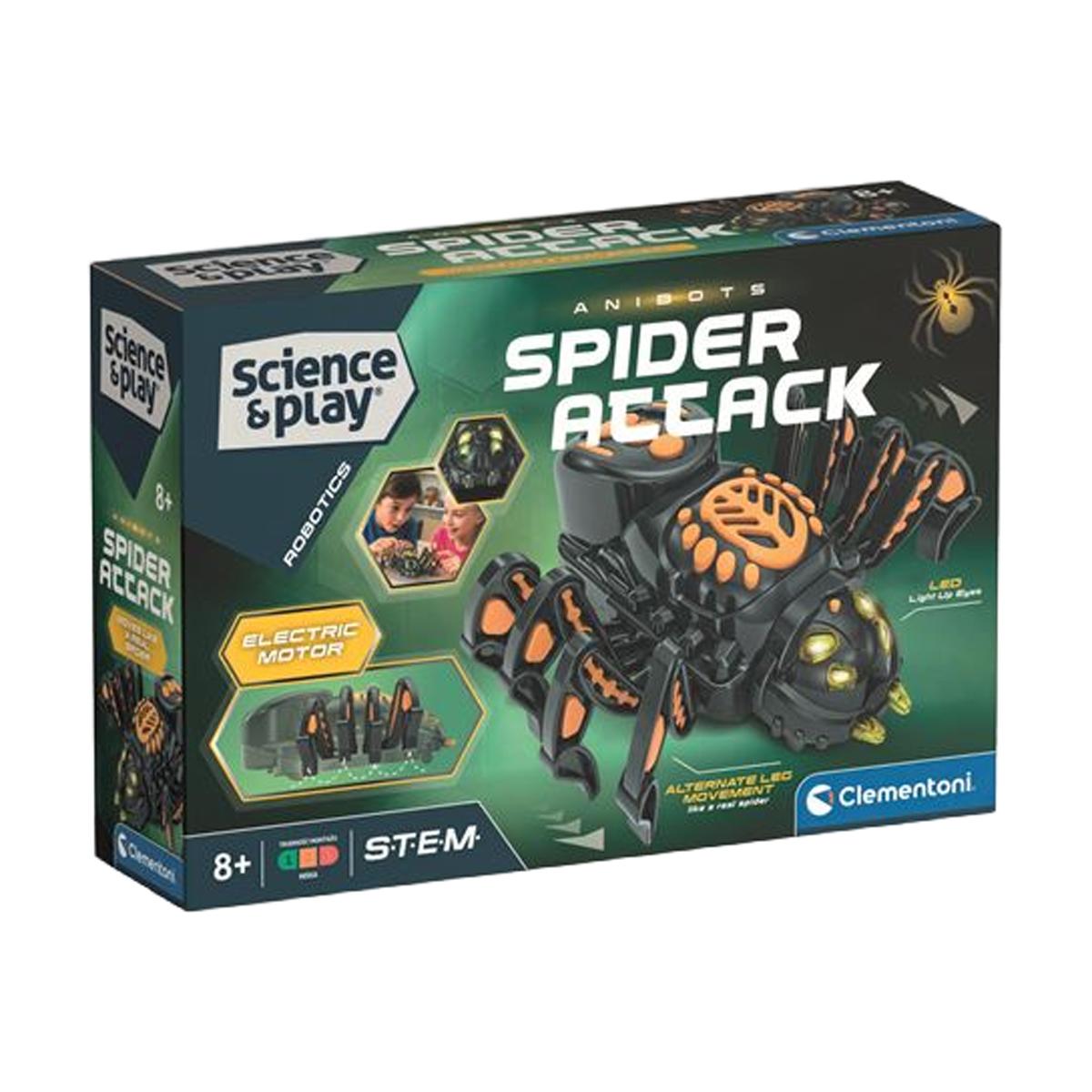 Ciência e Jogo Robotics - Kit Anibots: Spider Attack - STEM 1
