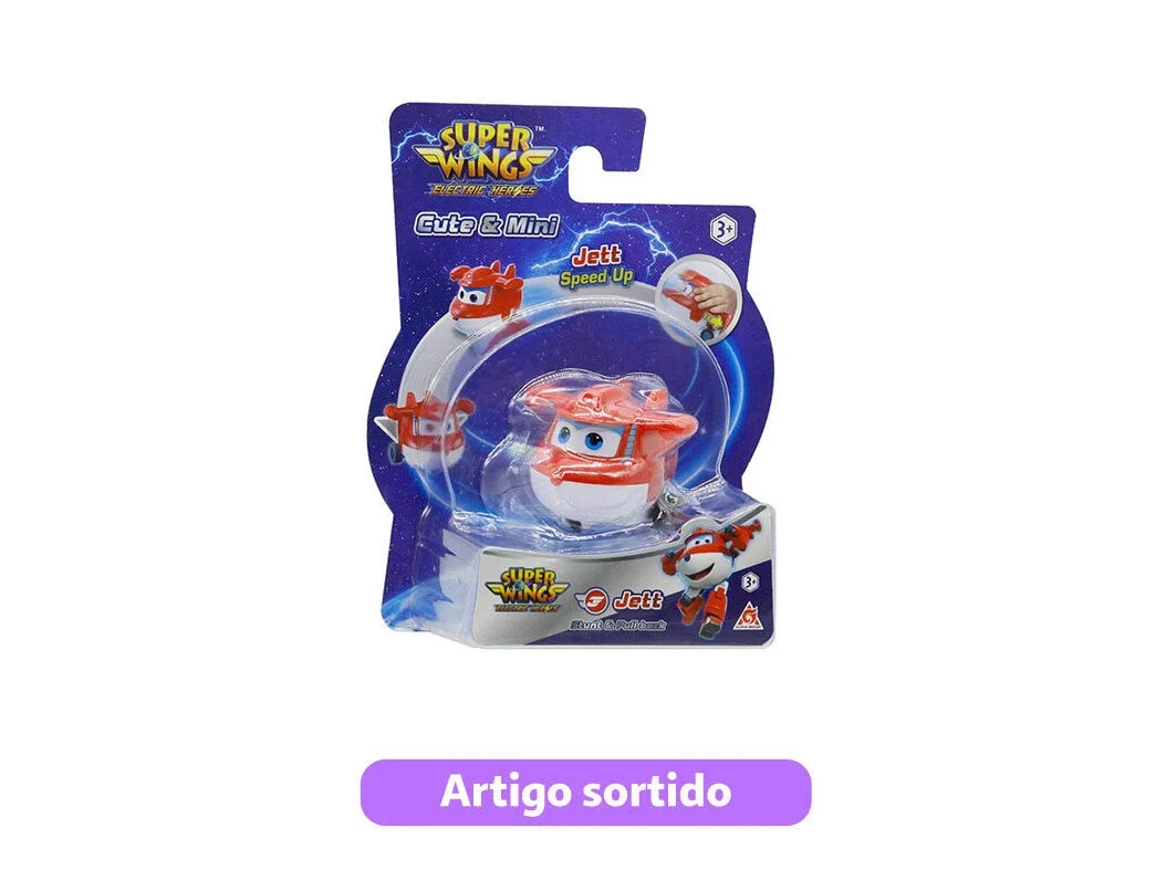 Veículo Pull back Super Wings - Artigo Sortido. Envio realizado de forma aleatória 1