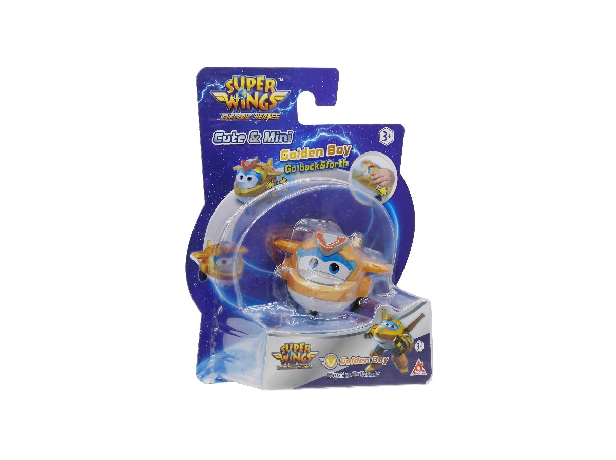 Veículo Pull back Super Wings - Artigo Sortido. Envio realizado de forma aleatória 2