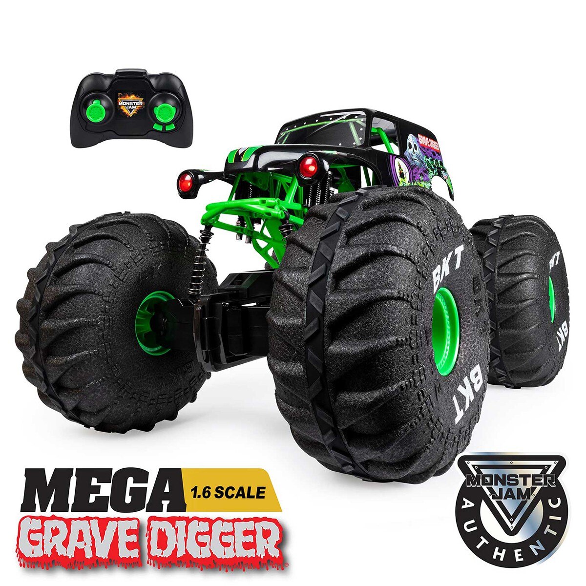 Monster Jam - RC Mega Grave Digger 12