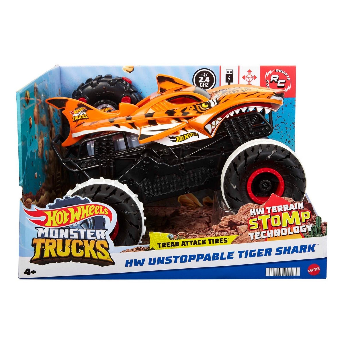 Hot Wheels Monster Trucks Tiger Shark R/C 3