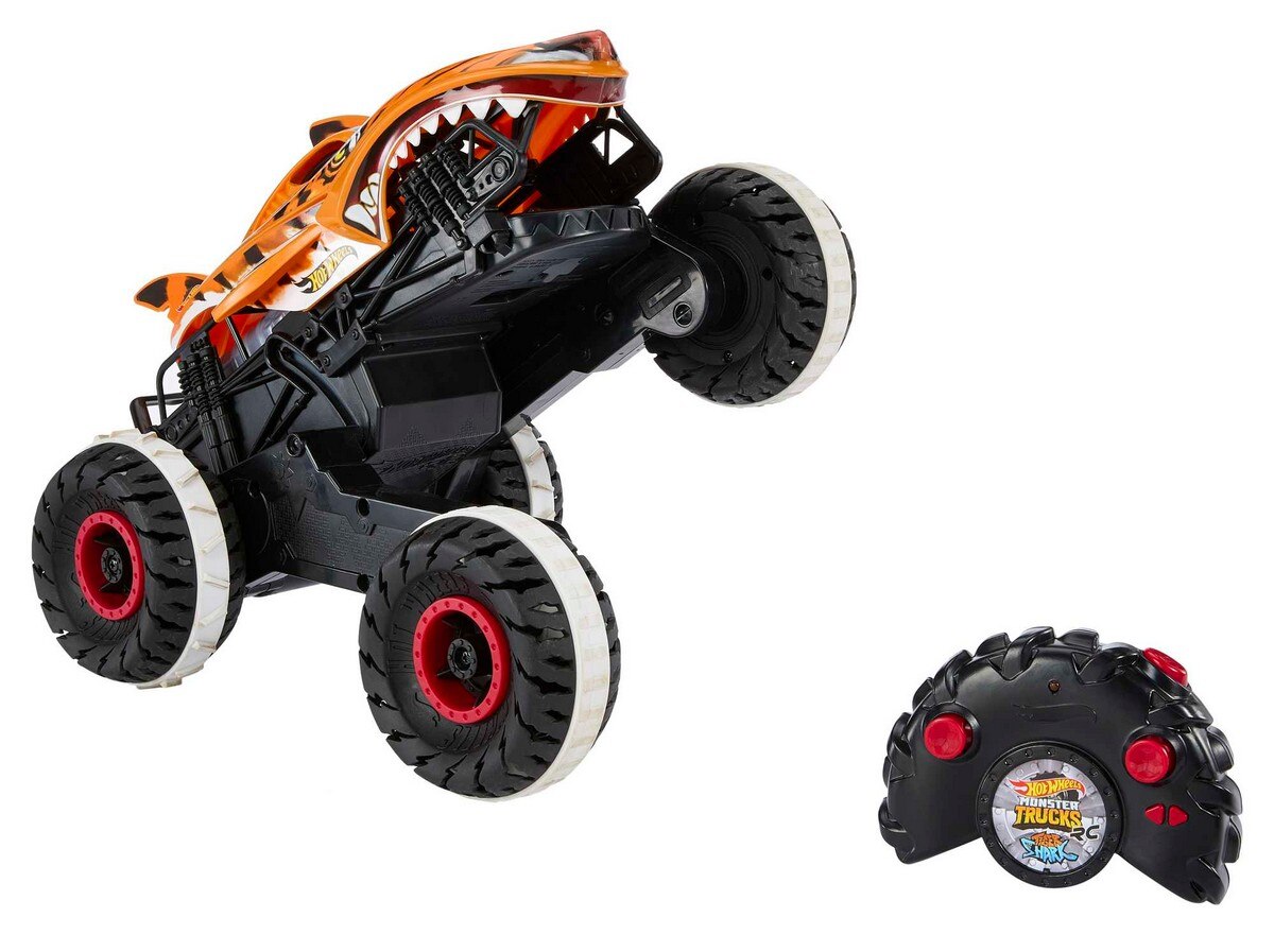 Hot Wheels Monster Trucks Tiger Shark R/C 7