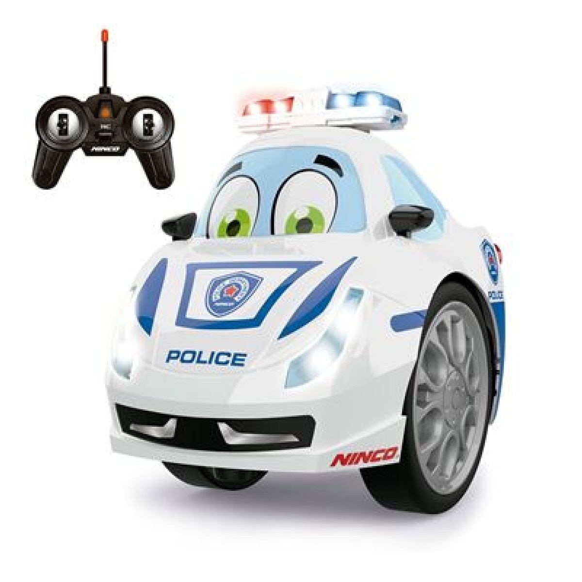 Carro Telecomandado Dual Police 2