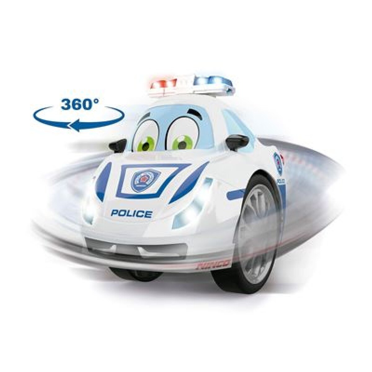 Carro Telecomandado Dual Police 3