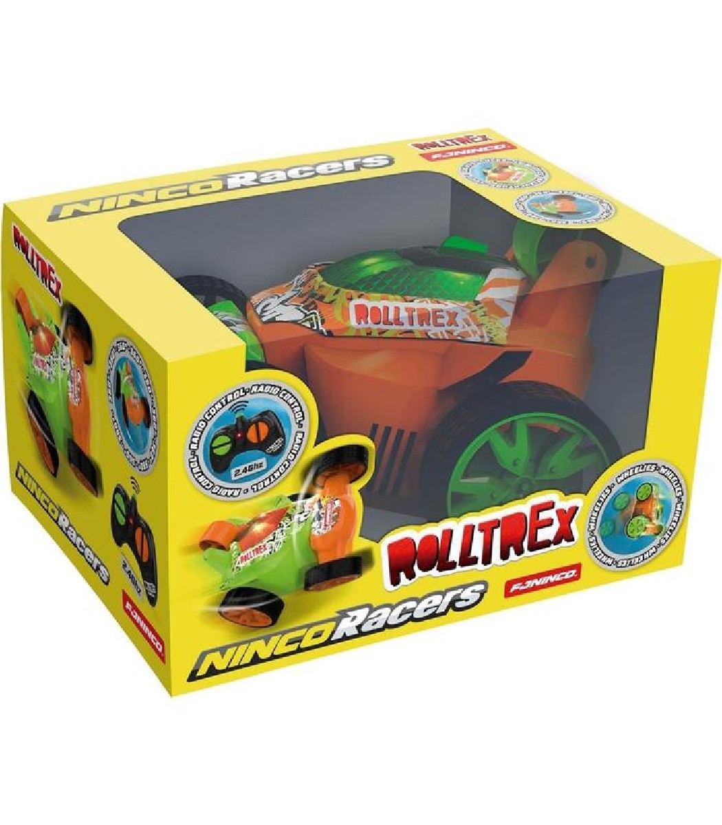 Carro de Radiocontrolo Rolltrex - Laranja 2