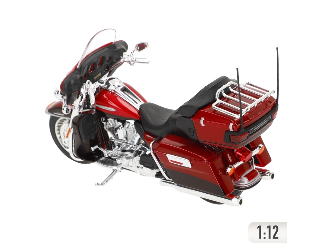 Mota Harley Davidson 2013 Electra Glide Modelo Escala 1:12 2