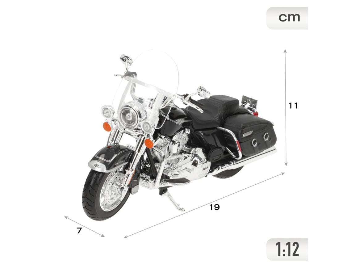Harley Davidson Road King 2013, Modelo Em Escala 1:12 4