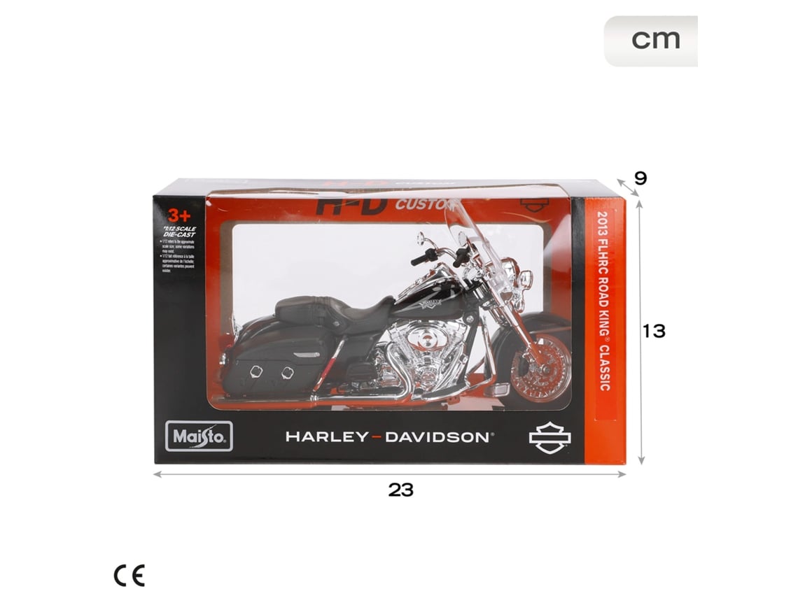 Harley Davidson Road King 2013, Modelo Em Escala 1:12 7