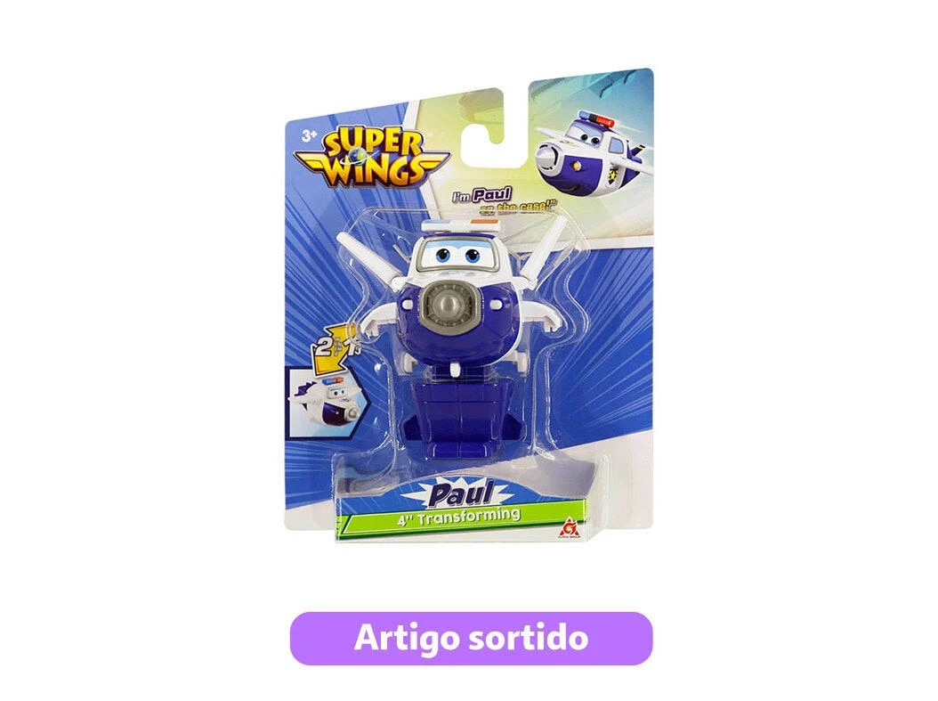 Imagem 0 de Veículos Básicos Super Wings - Artigo Sortido. Envio realizado de forma aleatória