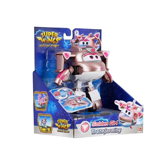 Imagem 0 de Electric Heroes Veículos Deluxe Golden Girl