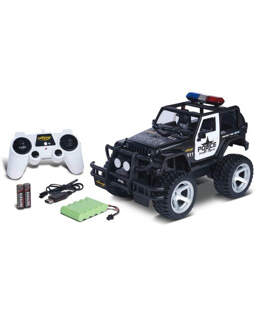 Imagem 0 de 1:12 Jeep Wrangler Police 2.4G 100% RTR
