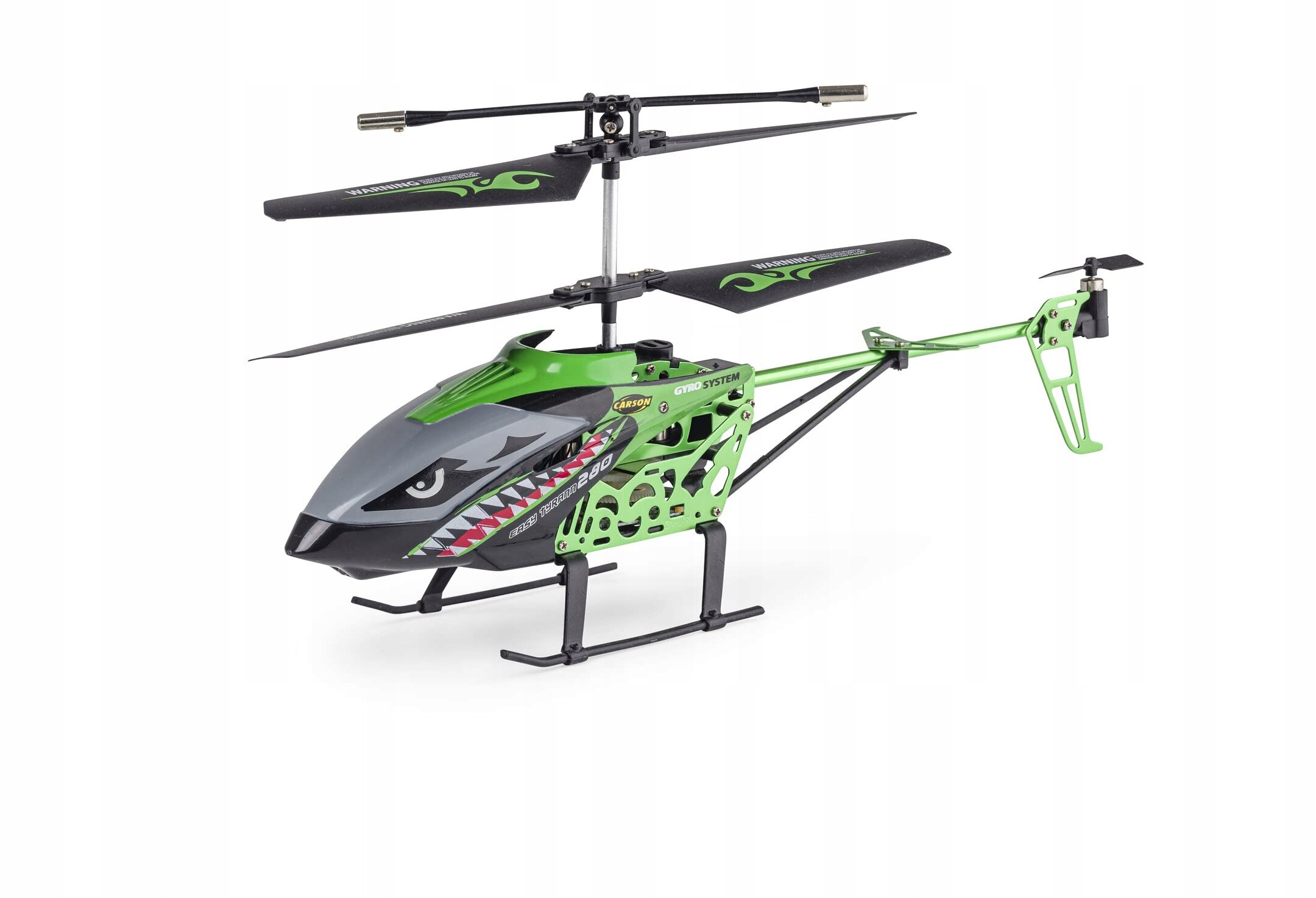 Easy Tyrann 280 Rtf Helicóptero Verde Rc 2.4 2