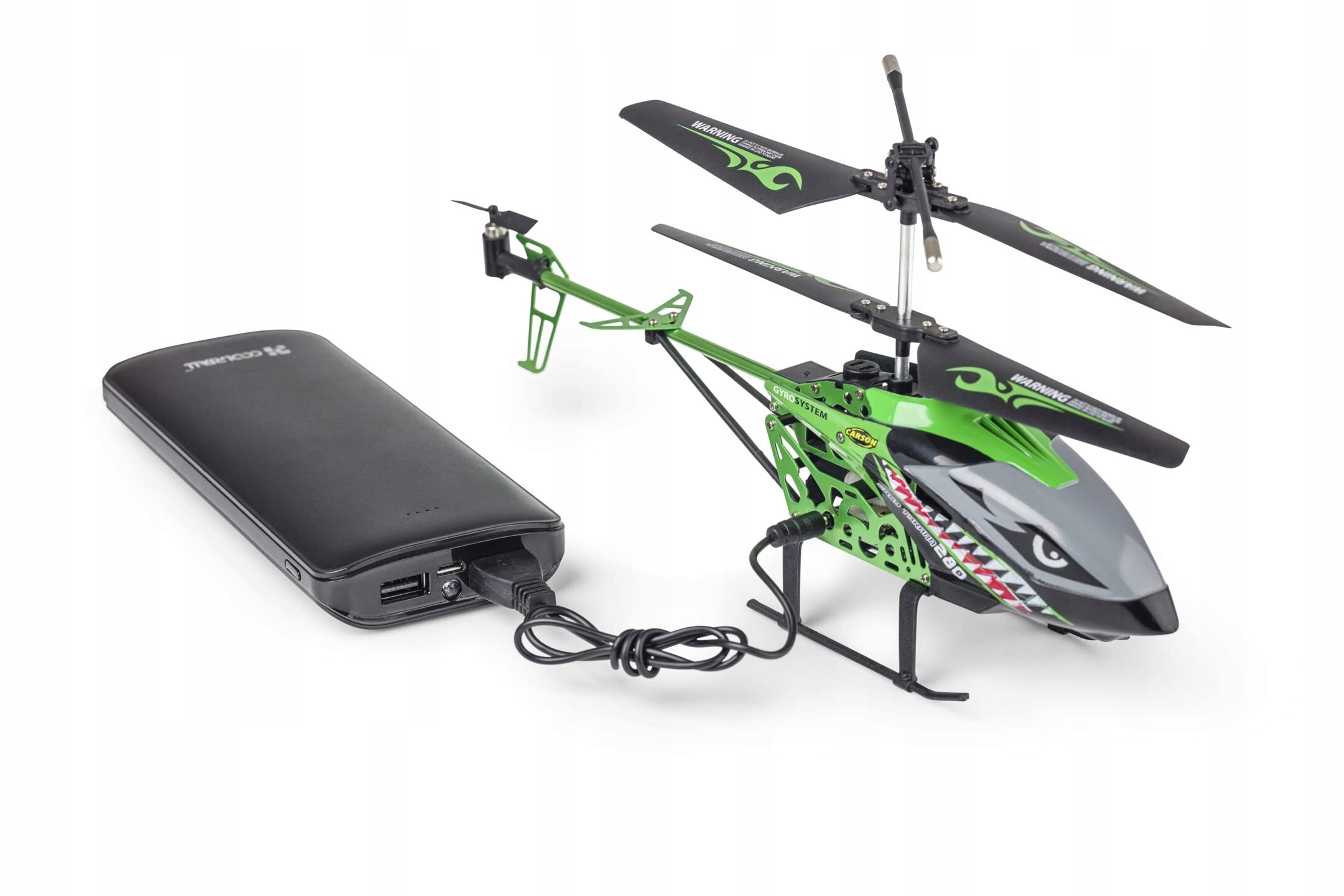 Easy Tyrann 280 Rtf Helicóptero Verde Rc 2.4 3
