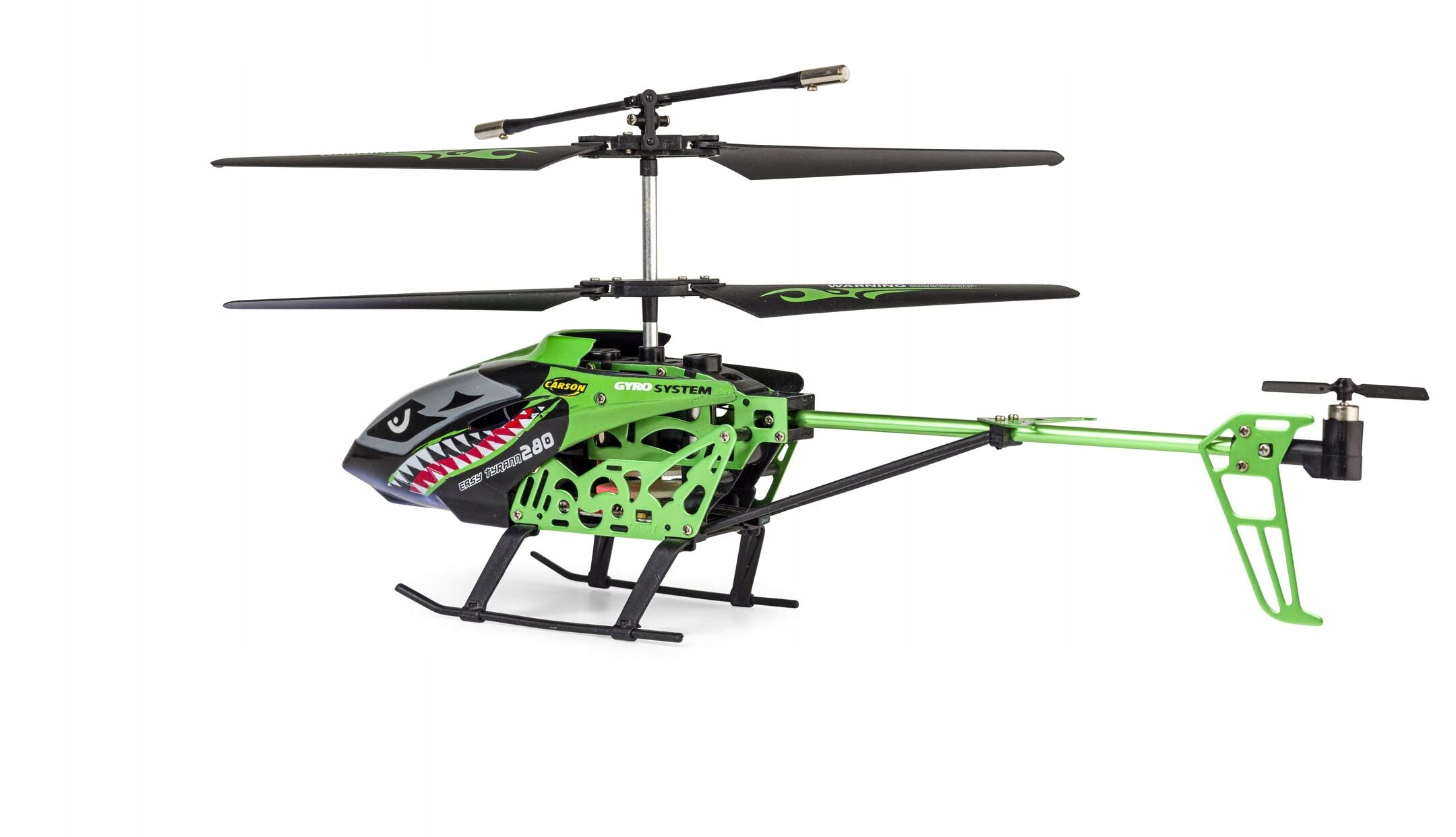 Easy Tyrann 280 Rtf Helicóptero Verde Rc 2.4 4